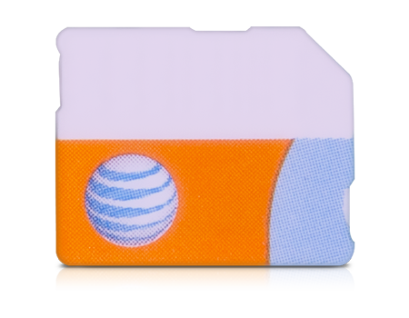 AT&T-SIM Card for iPhone 6 series-Orange